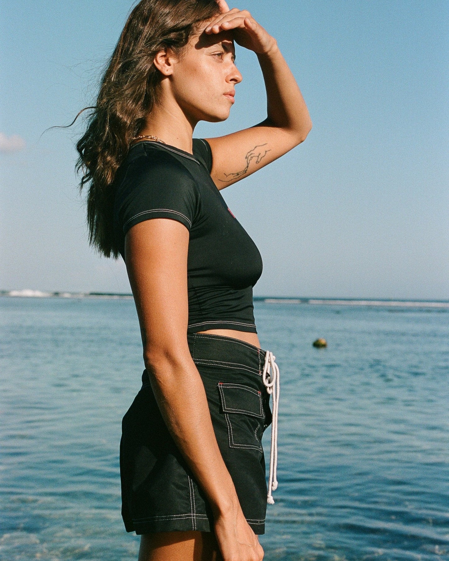 Amber in the Black Classic Boardies