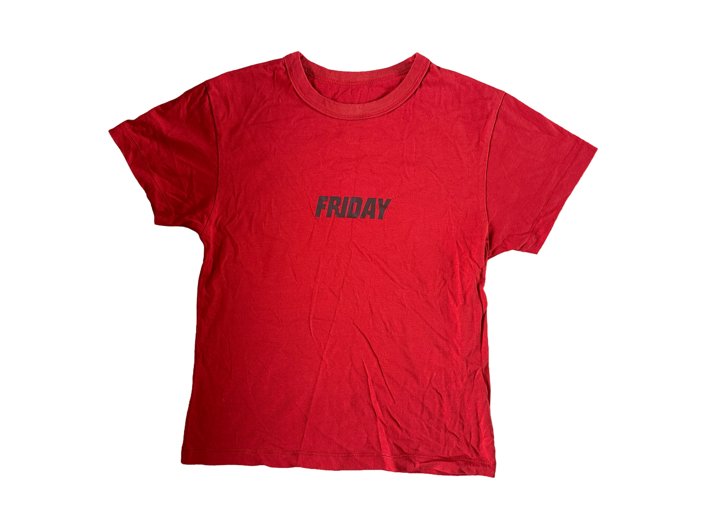 FRIDAY BABY TEE - RED