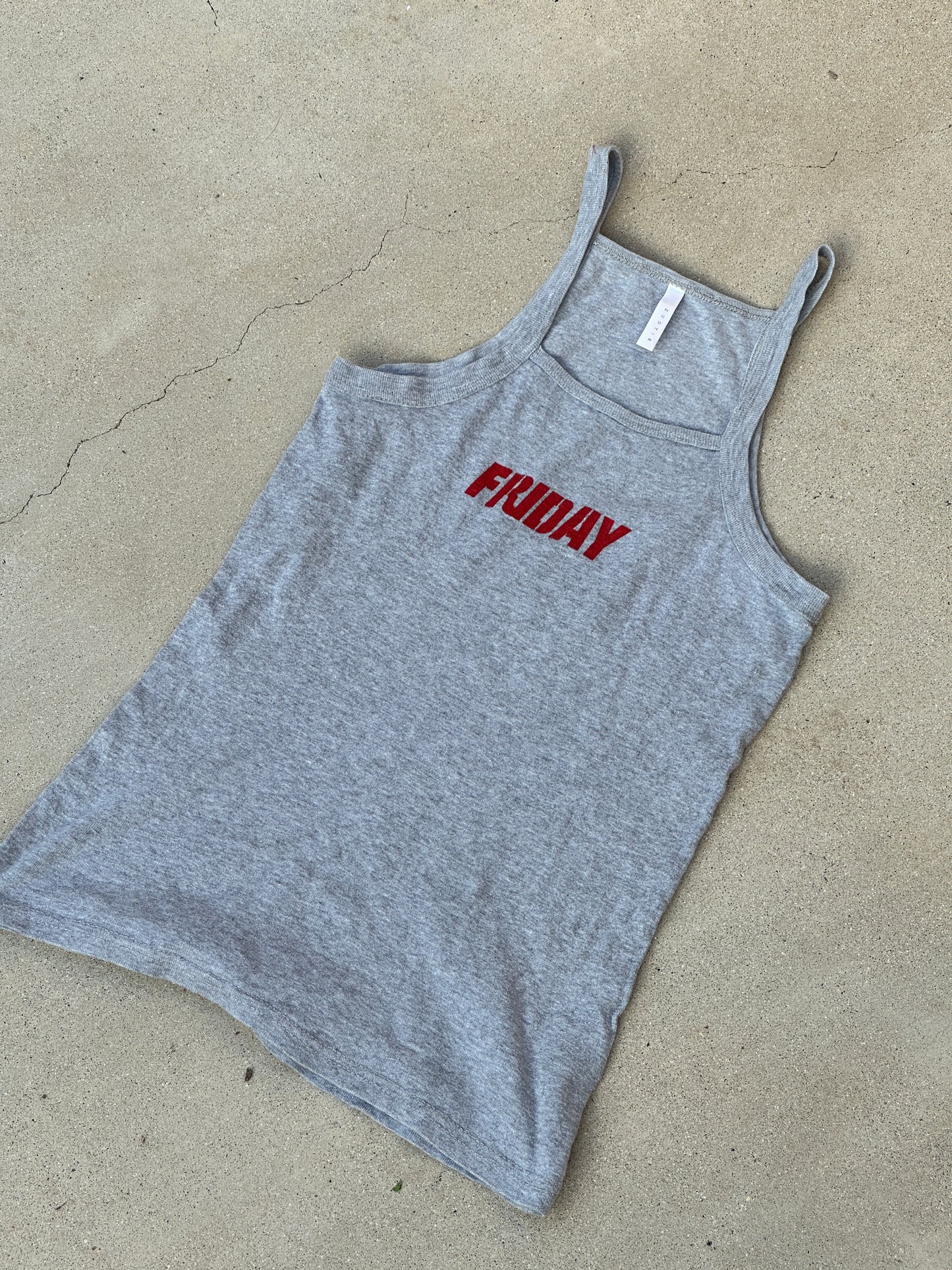 THRIFTED TANK - GREY